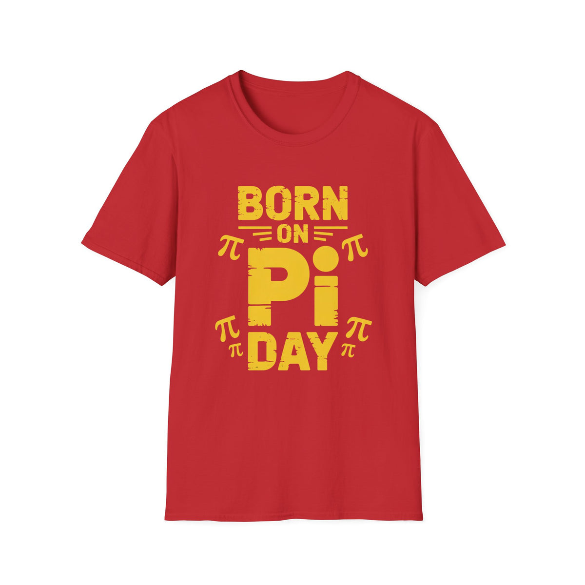 Pi Day T-Shirt — "Born on Pi Day" Math Lover Tee