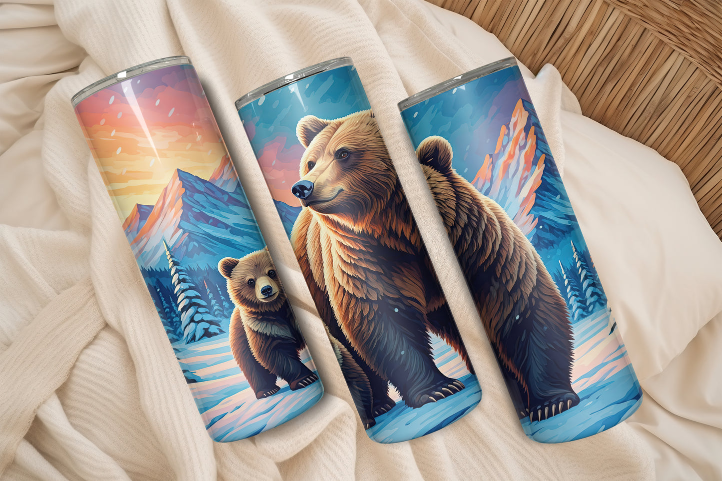 Bear Vibes Tumbler