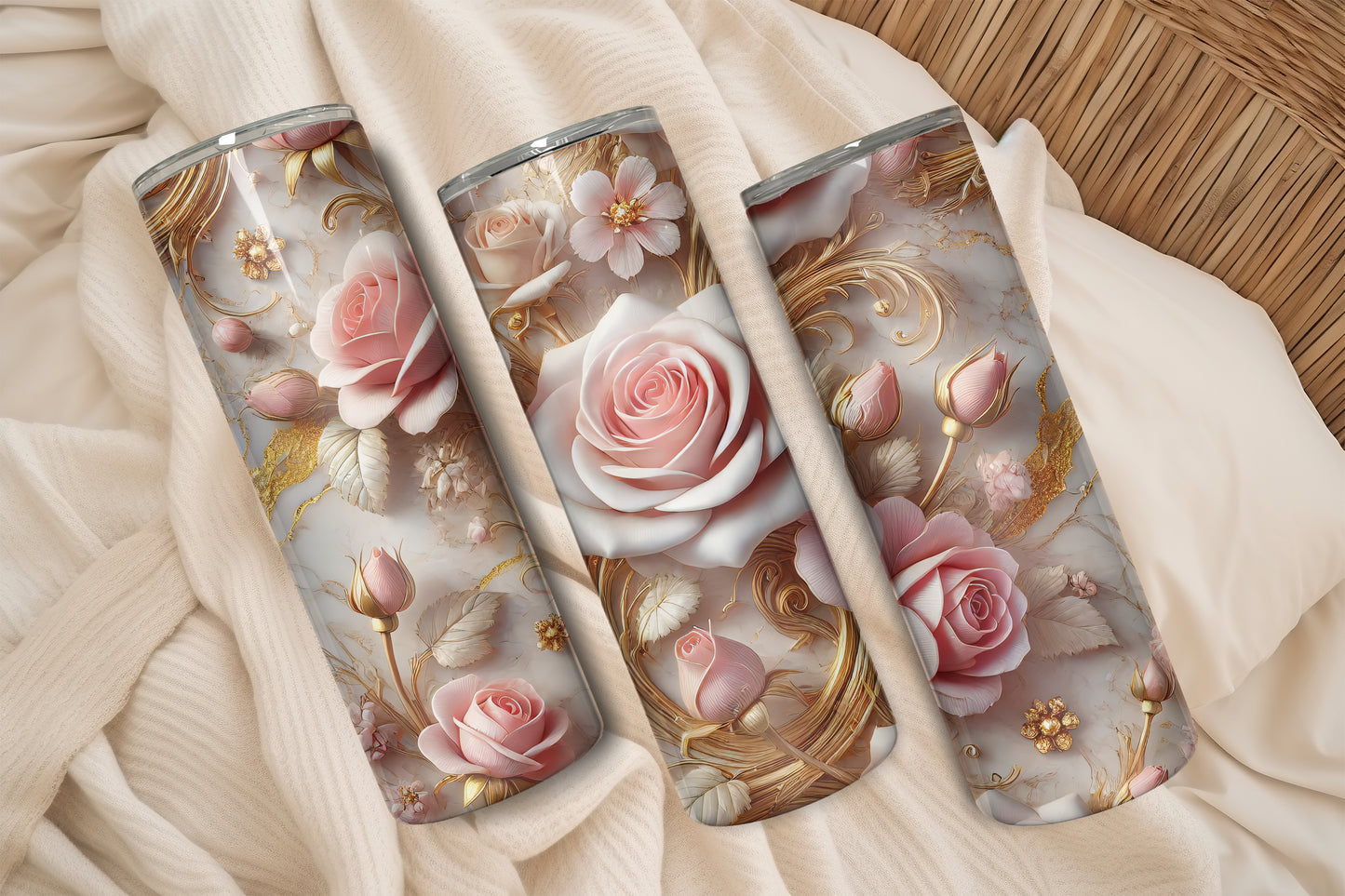 Timeless Roses Tumblers