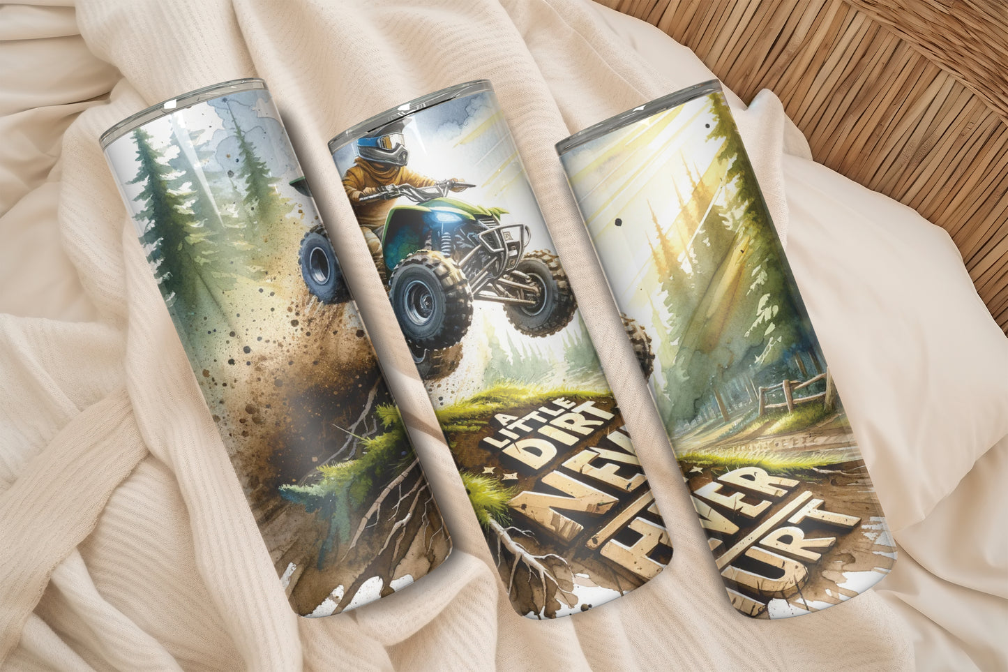 Dirt Life Quad Tumbler