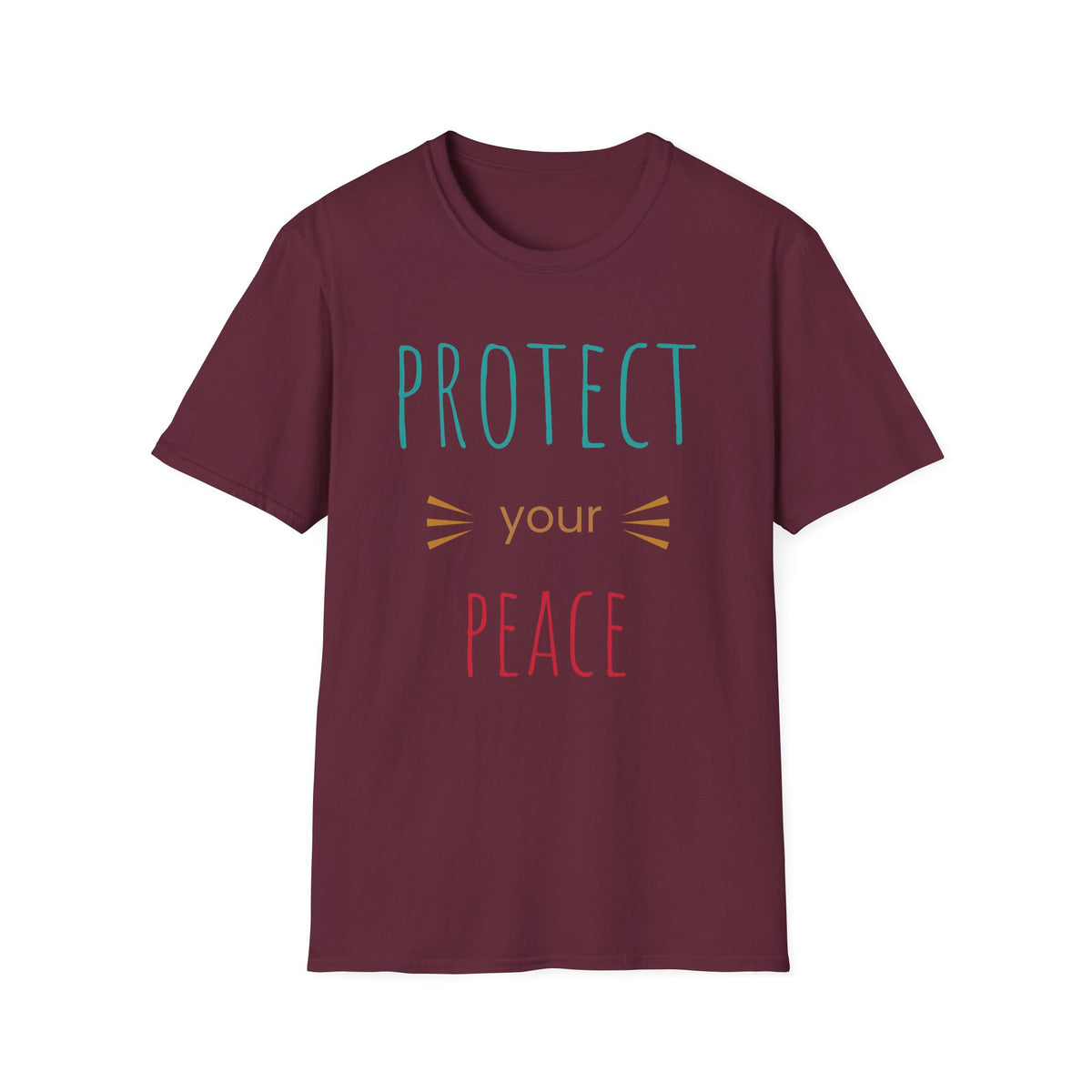 Protect Your Peace T-Shirt — Calm Positive Message Tee