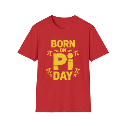 Pi Day T-Shirt — "Born on Pi Day" Math Lover Tee