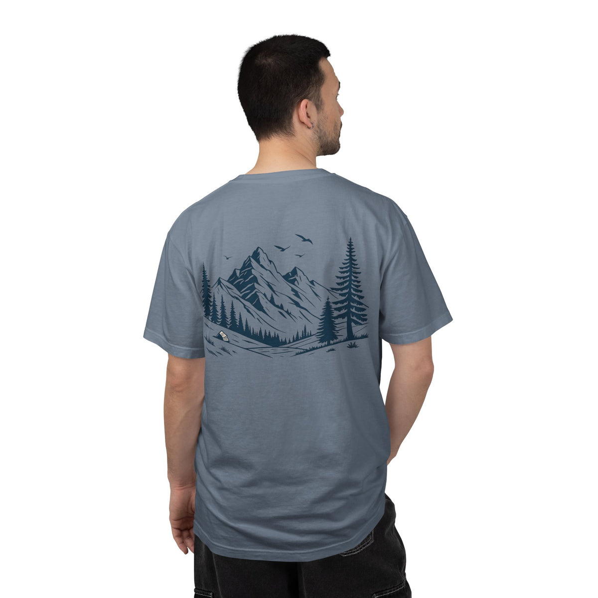 Mountain Ridge — Minimal Wilderness Graphic Tee