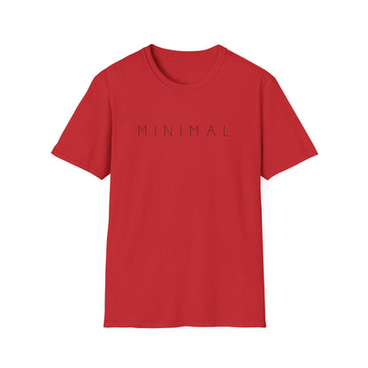 Minimal Graphic T-Shirt — Minimalist Text Tee for Everyday Casual Wear