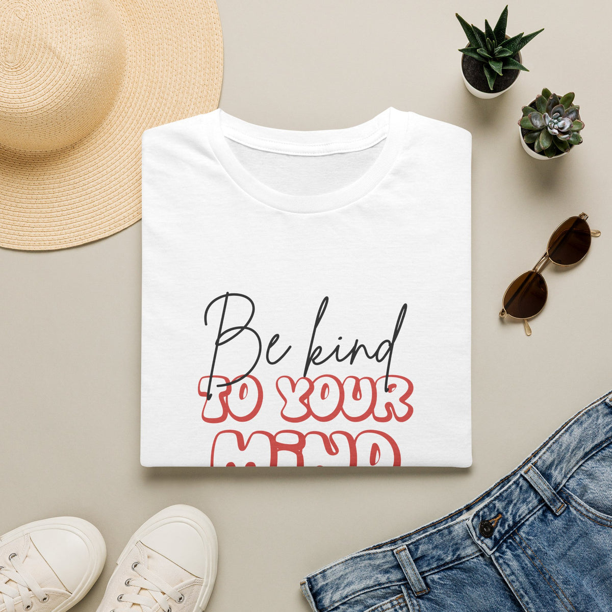 Be Kind To Your Mind T-Shirt — Mental Health Awareness Graphic Tee