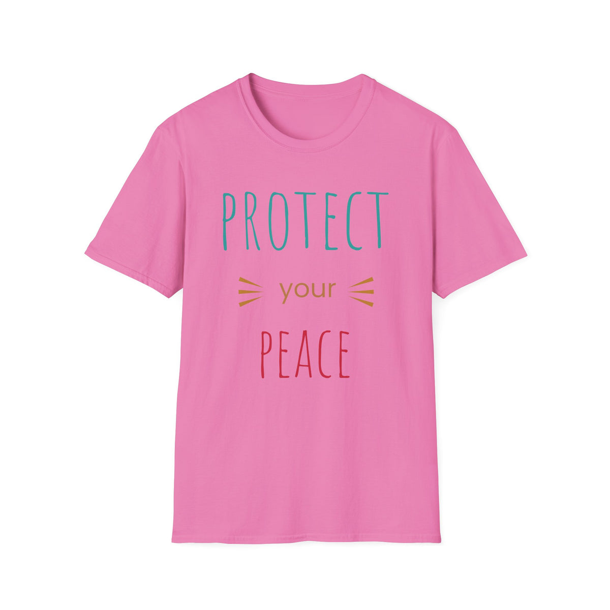 Protect Your Peace T-Shirt — Calm Positive Message Tee
