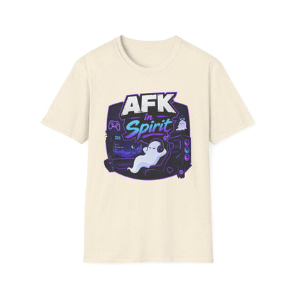 AFK in Spirit T-Shirt — Cute Gaming Ghost Tee