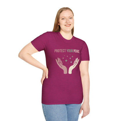 Protect Your Peace T-Shirt — Spiritual Self-Care Graphic Tee