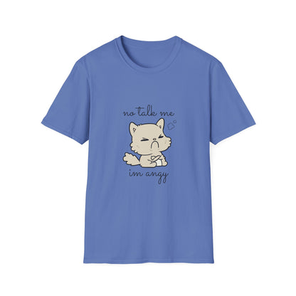 No Talk Me I'm Savvy Cat T-Shirt