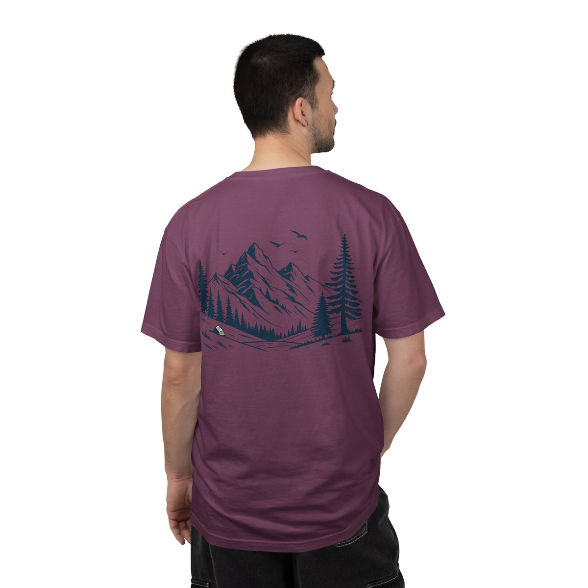 Mountain Ridge — Minimal Wilderness Graphic Tee