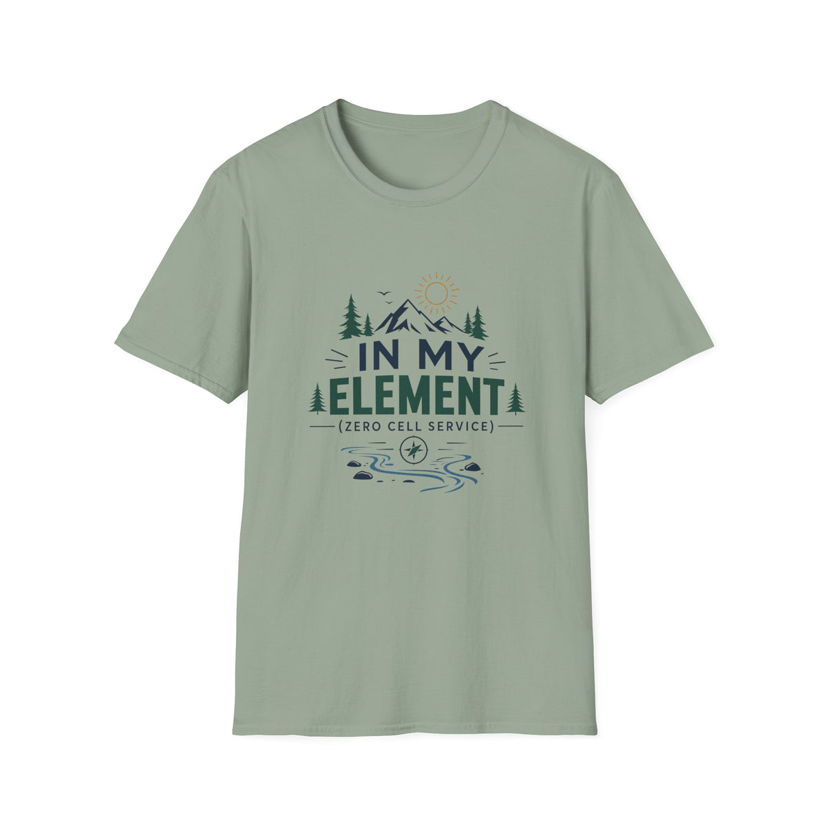 In My Element T-Shirt — Outdoor Camping Nature Graphic Tee