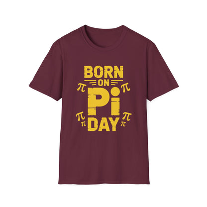Pi Day T-Shirt — "Born on Pi Day" Math Lover Tee