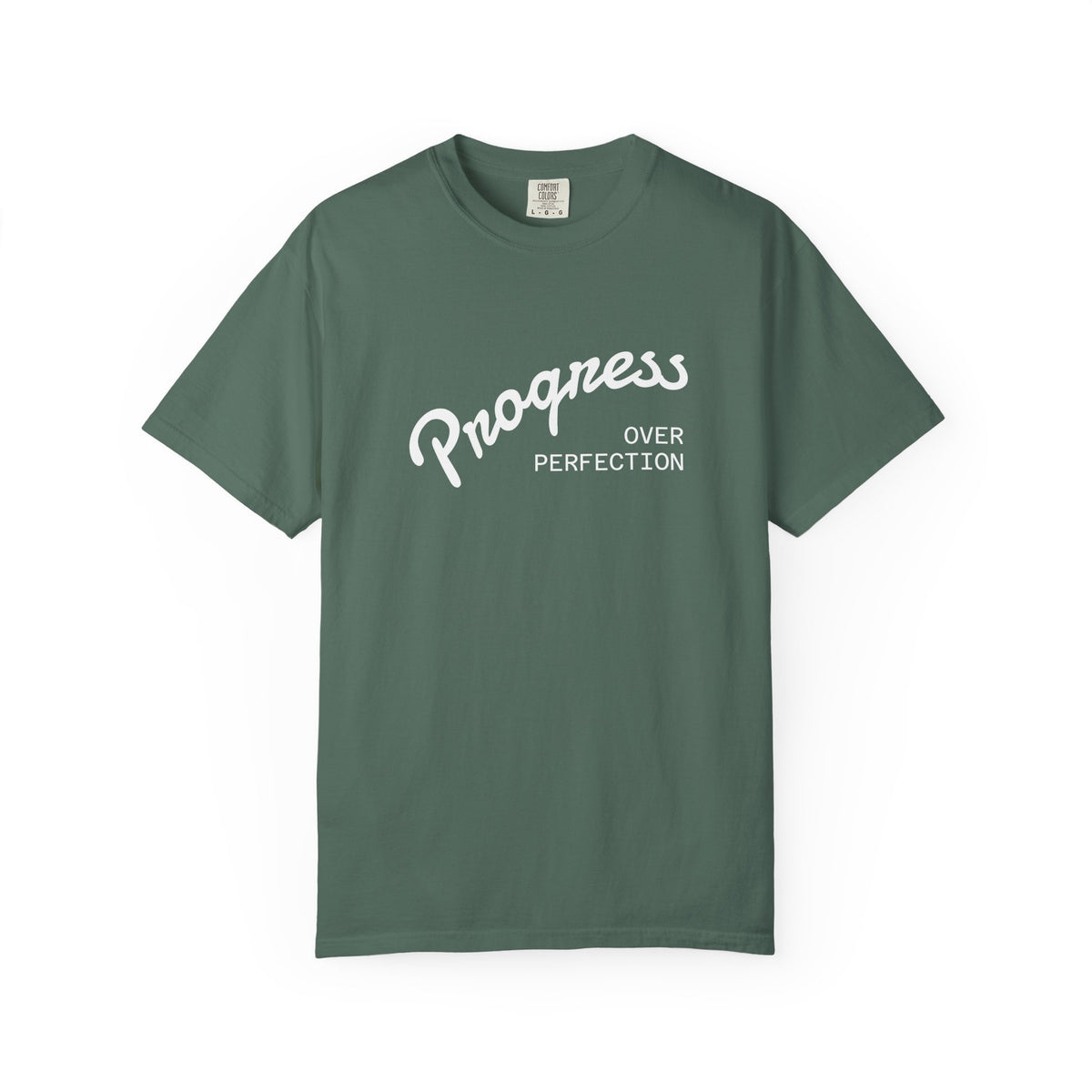 Progress Over Perfection T-Shirt — Inspirational Casual Tee