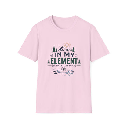 In My Element T-Shirt — Outdoor Camping Nature Graphic Tee