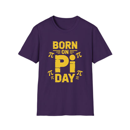 Pi Day T-Shirt — "Born on Pi Day" Math Lover Tee