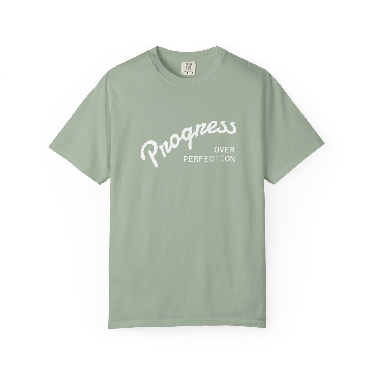 Progress Over Perfection T-Shirt — Inspirational Casual Tee