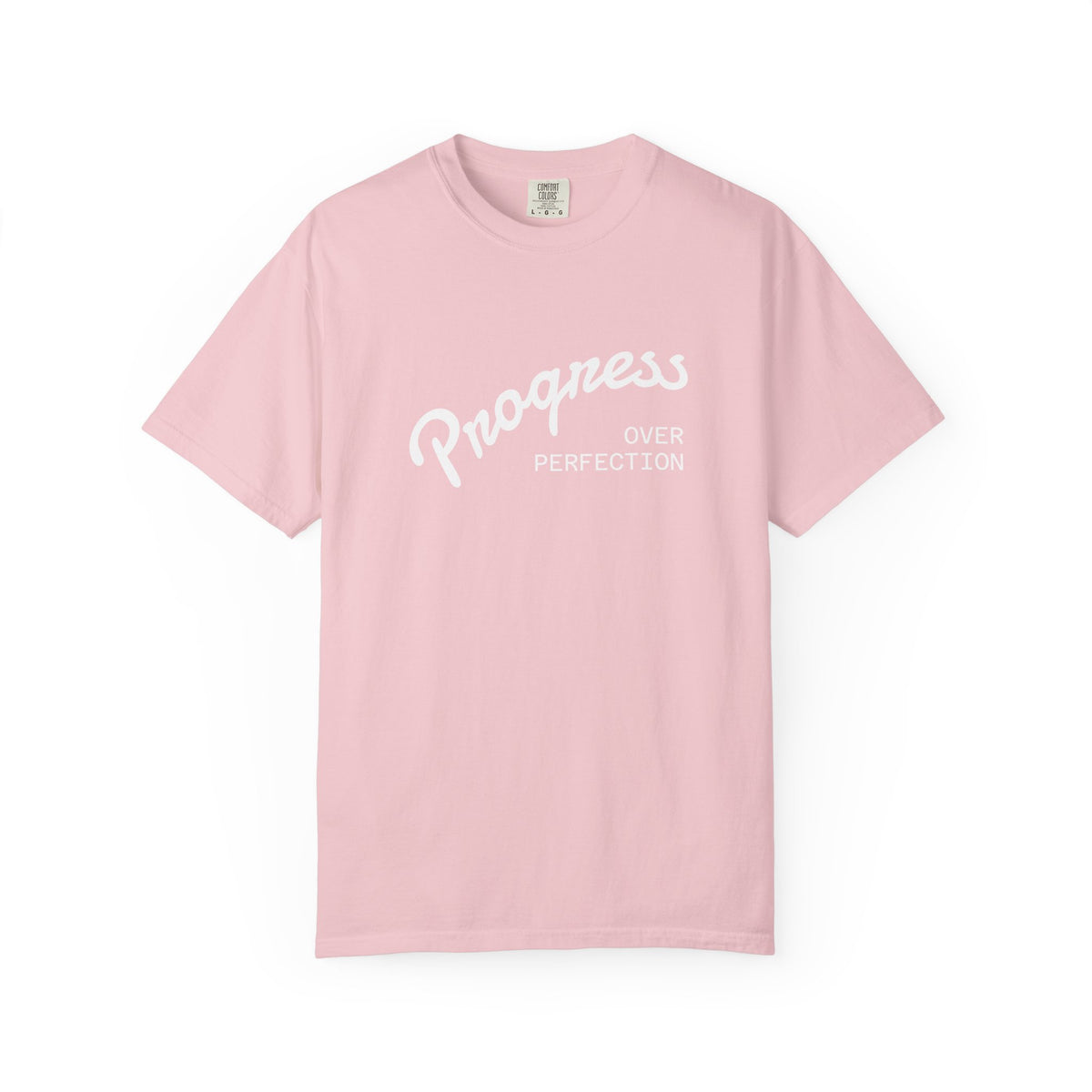 Progress Over Perfection T-Shirt — Inspirational Casual Tee