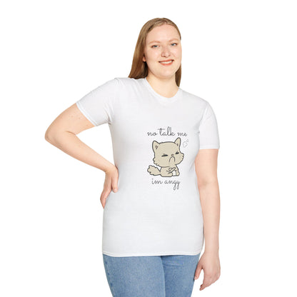 No Talk Me I'm Savvy Cat T-Shirt
