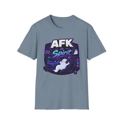 AFK in Spirit T-Shirt — Cute Gaming Ghost Tee