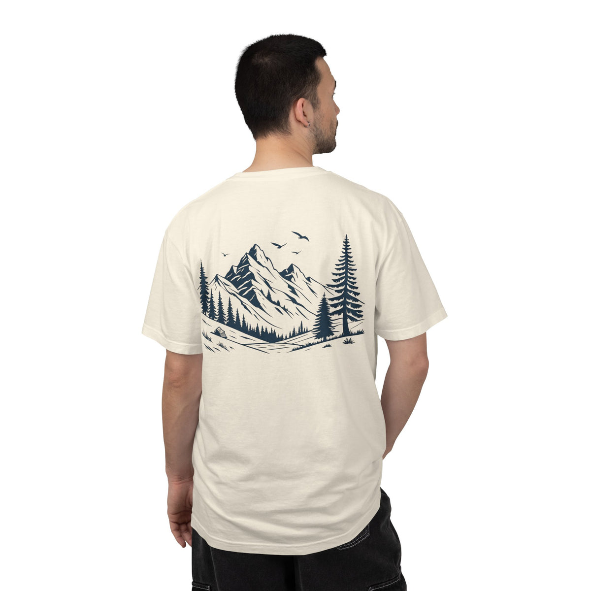 Mountain Ridge — Minimal Wilderness Graphic Tee
