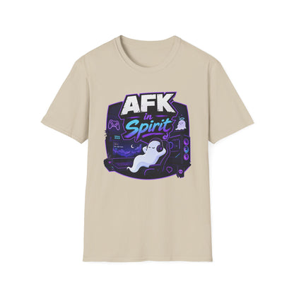 AFK in Spirit T-Shirt — Cute Gaming Ghost Tee