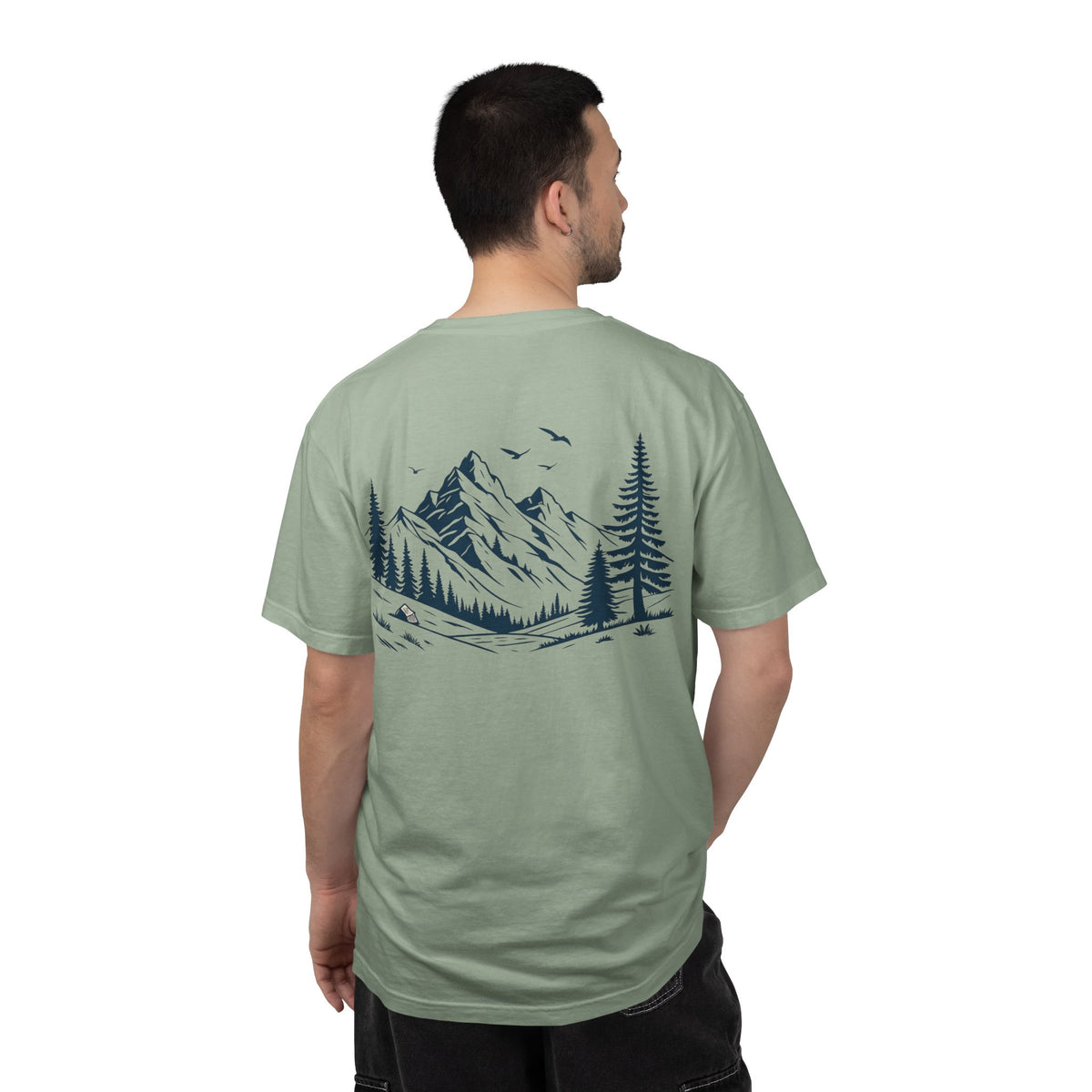 Mountain Ridge — Minimal Wilderness Graphic Tee
