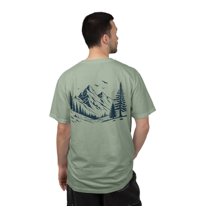 Mountain Ridge — Minimal Wilderness Graphic Tee