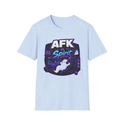 AFK in Spirit T-Shirt — Cute Gaming Ghost Tee