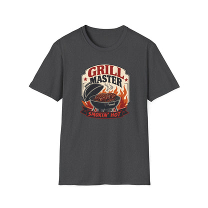 Grill Master T-Shirt — "Smokin' Hot" BBQ Graphic Tee