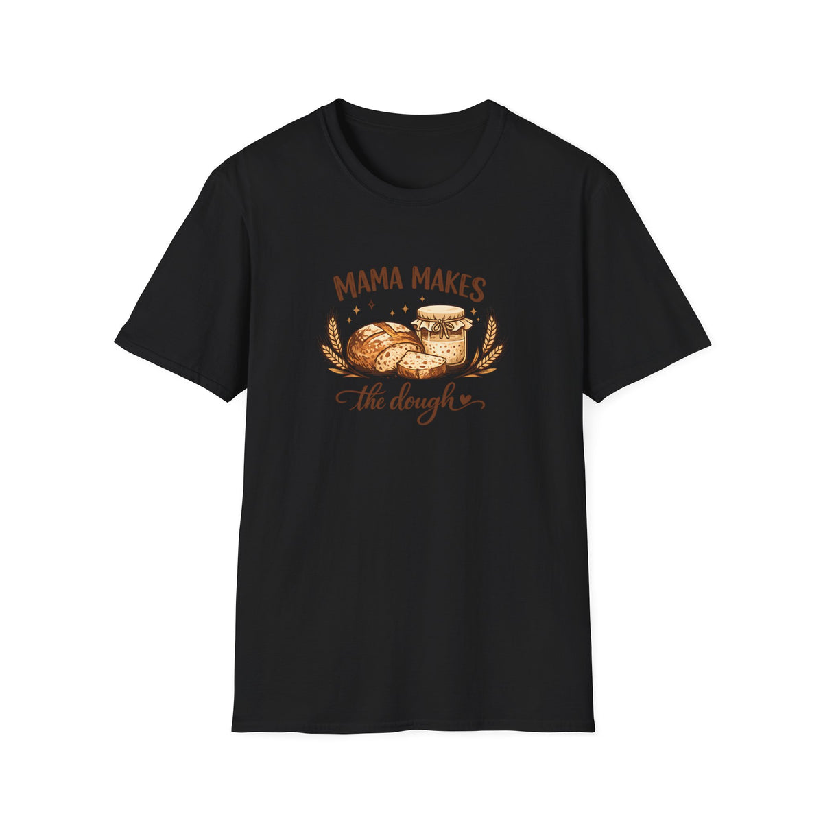 Mama Makes the Dough T-Shirt — Baking Mom Graphic Tee