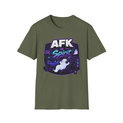 AFK in Spirit T-Shirt — Cute Gaming Ghost Tee