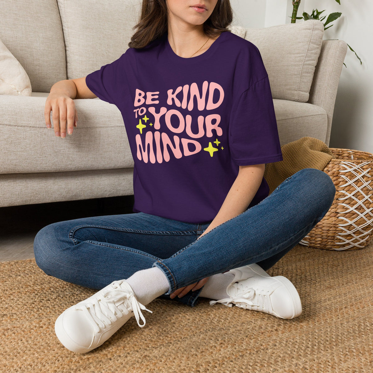Be Kind to Your Mind T-Shirt — Mental Health Positive Message Tee