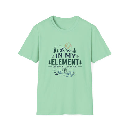 In My Element T-Shirt — Outdoor Camping Nature Graphic Tee