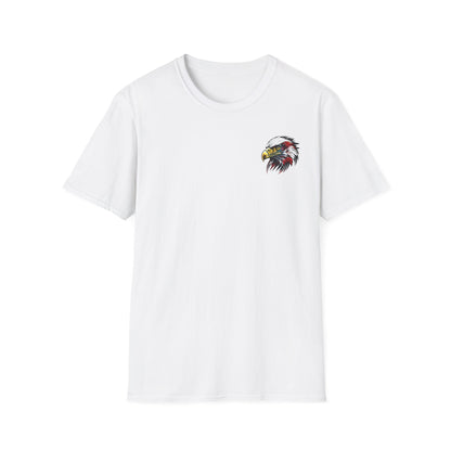 Eagle Head Graphic T-Shirt — Patriotic Bald Eagle Tee