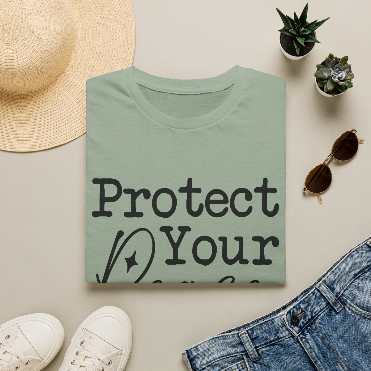 Protect Your Peace T-Shirt — Inspirational Self-Care Tee