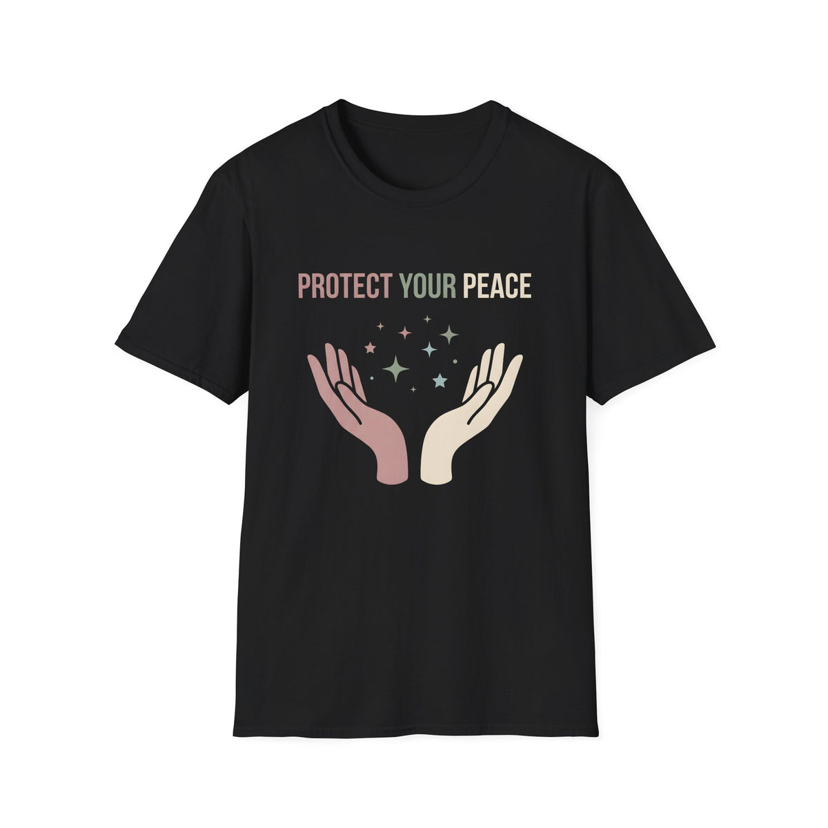 Protect Your Peace T-Shirt — Spiritual Self-Care Graphic Tee