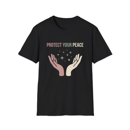 Protect Your Peace T-Shirt — Spiritual Self-Care Graphic Tee