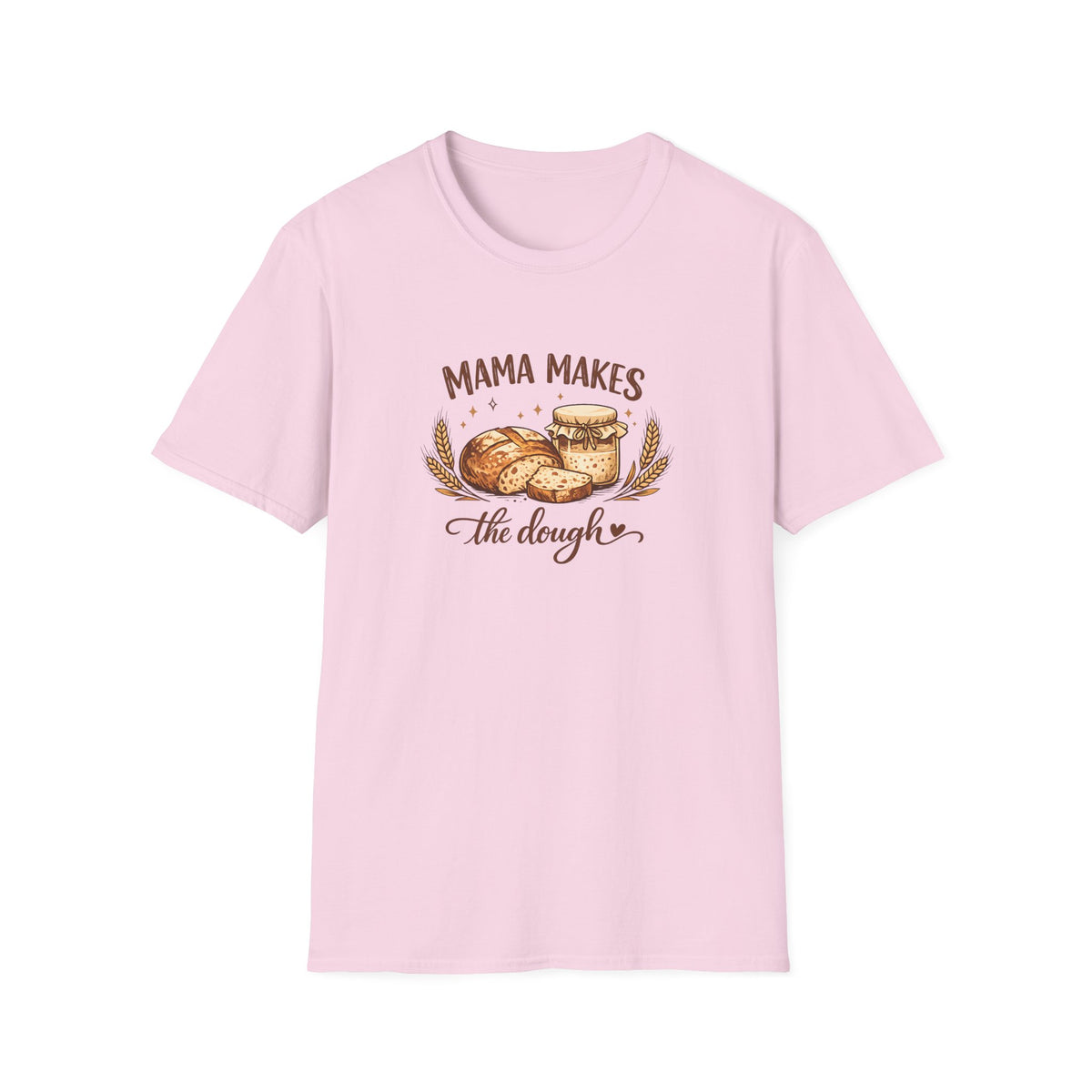 Mama Makes the Dough T-Shirt — Baking Mom Graphic Tee