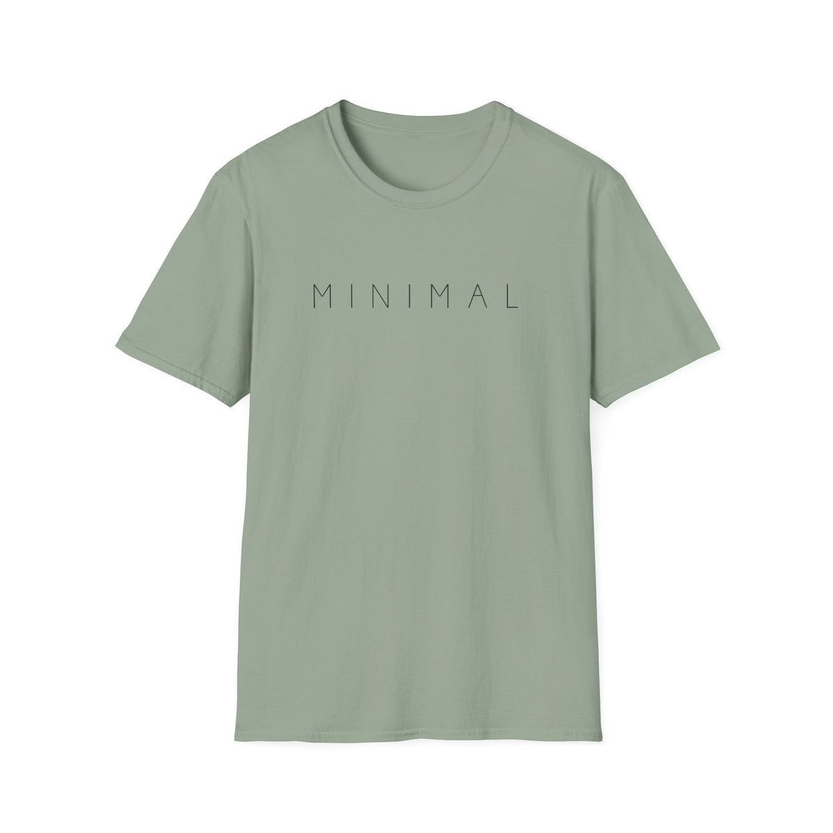 Minimal Graphic T-Shirt — Minimalist Text Tee for Everyday Casual Wear
