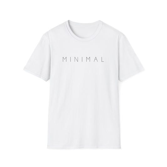 Minimal Graphic T-Shirt — Minimalist Text Tee for Everyday Casual Wear