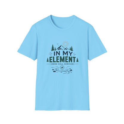 In My Element T-Shirt — Outdoor Camping Nature Graphic Tee