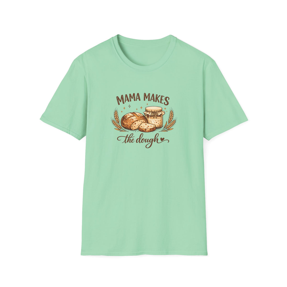Mama Makes the Dough T-Shirt — Baking Mom Graphic Tee