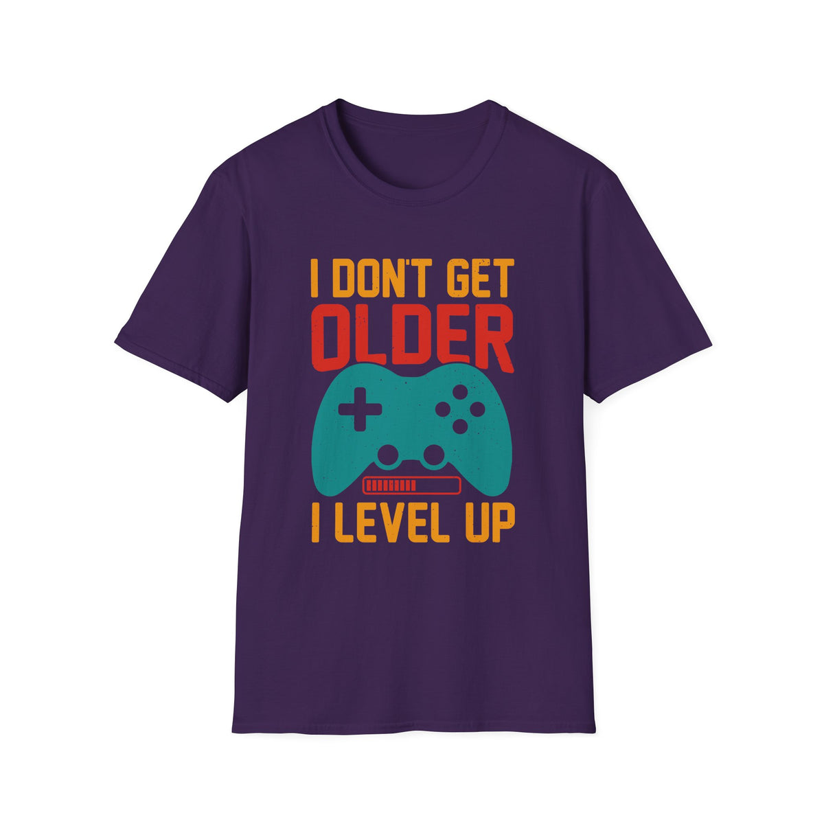 I Don't Get Older I Level Up T-Shirt — Funny Gamer Birthday Tee