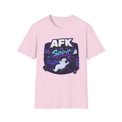 AFK in Spirit T-Shirt — Cute Gaming Ghost Tee