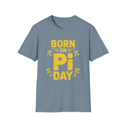 Pi Day T-Shirt — "Born on Pi Day" Math Lover Tee