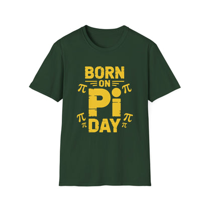 Pi Day T-Shirt — "Born on Pi Day" Math Lover Tee