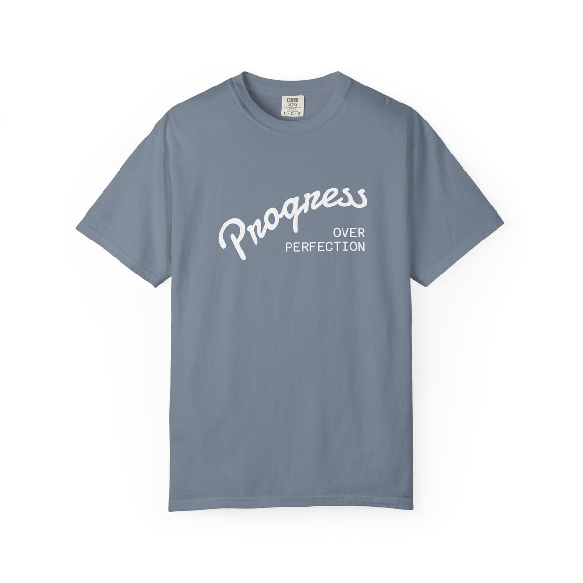 Progress Over Perfection T-Shirt — Inspirational Casual Tee