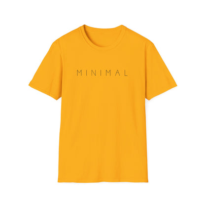 Minimal Graphic T-Shirt — Minimalist Text Tee for Everyday Casual Wear