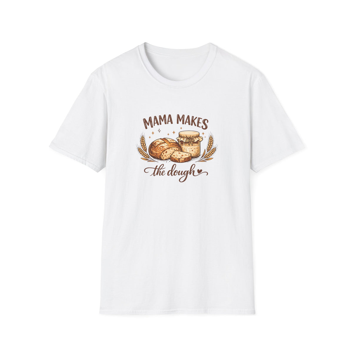 Mama Makes the Dough T-Shirt — Baking Mom Graphic Tee