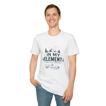 In My Element T-Shirt — Outdoor Camping Nature Graphic Tee